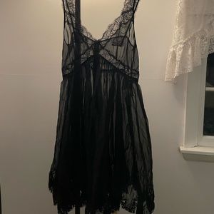 Dolce & Gabbana chiffon and lace dress from Italy